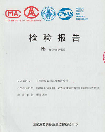 檢驗(yàn)報告